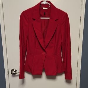 Red Women's Blazer